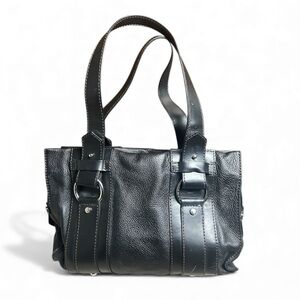Lancel Paris Classic Leather Tote Shoulder Bag